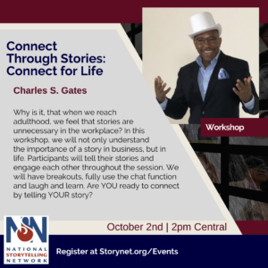 Workshop | Connect Through Stories; Connect For Life
